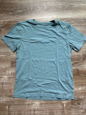 Life Is Good Men's Short Sleeve Tee in Dusty Teal